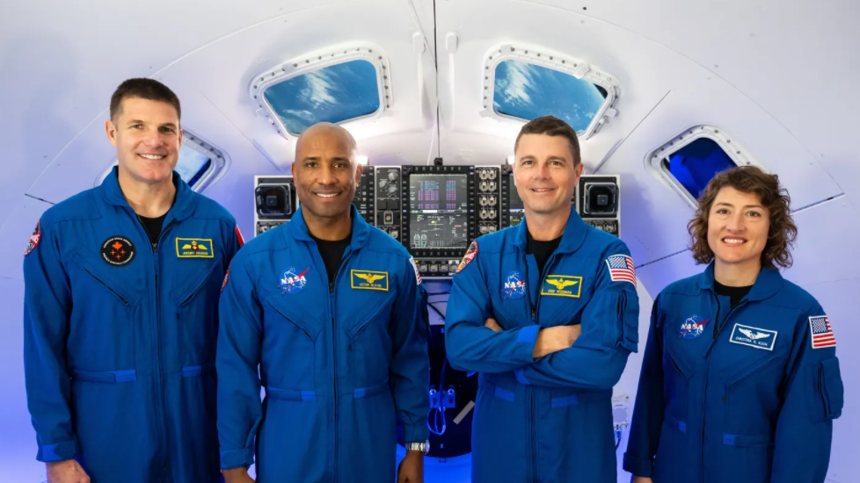 美國宇航局公布"阿波羅計(jì)劃"以來首批登月任務(wù)宇航員 三男一女 美國宇航局公布"阿波羅計(jì)劃"以來首批登月任務(wù)宇航員 三男一女