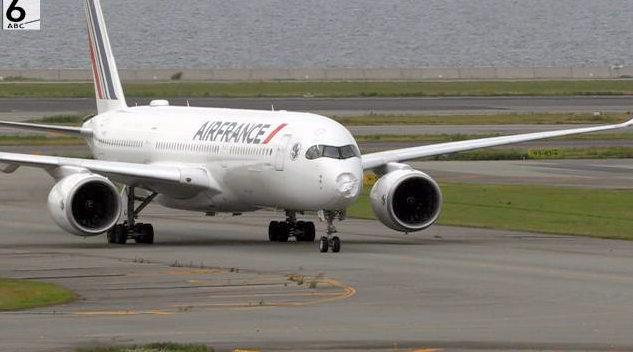 機(jī)上載324人!法航一架空客A350遭鳥擊“機(jī)鼻凹陷”返航日本大阪 機(jī)上載324人!法航一架空客A350遭鳥擊“機(jī)鼻凹陷”返航日本大阪