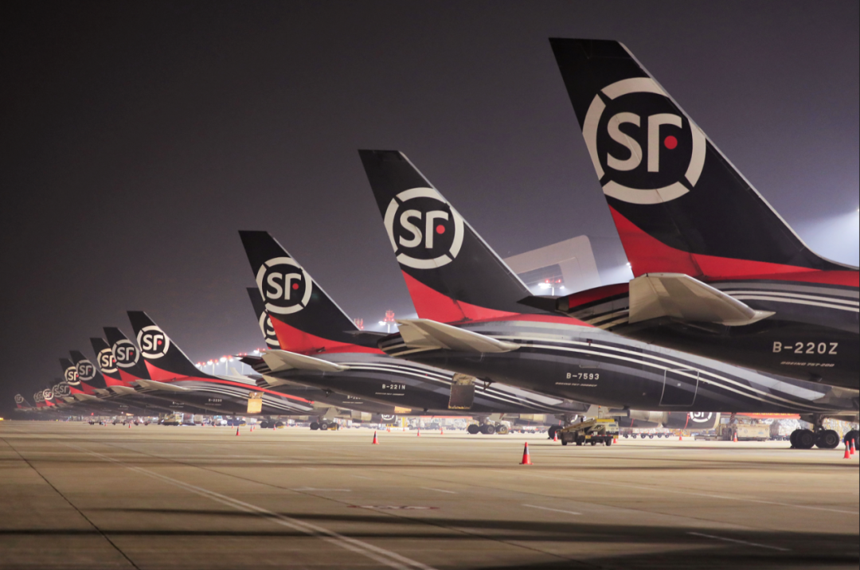 鄂州花湖機場年貨郵吞吐量突破10萬噸 鄂州花湖機場年貨郵吞吐量突破10萬噸