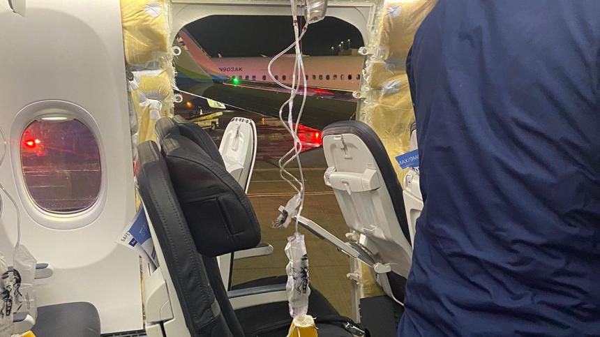 阿拉斯加航空一架波音737MAX暫時停飛其65架波音飛機 阿拉斯加航空一架波音737MAX暫時停飛其65架波音飛機