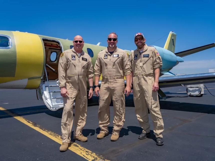 第二架賽斯納獎狀雅昇(Ascend)試驗機試飛成功 第二架賽斯納獎狀雅昇(Ascend)試驗機試飛成功