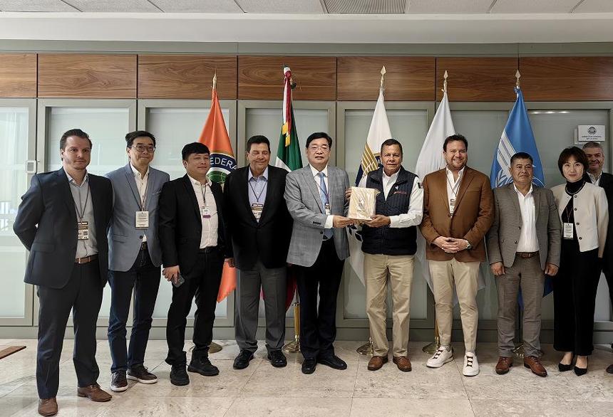 拓展拉美項目 促進交流合作 中豫航空代表團參訪墨西哥 拓展拉美項目 促進交流合作 中豫航空代表團參訪墨西哥