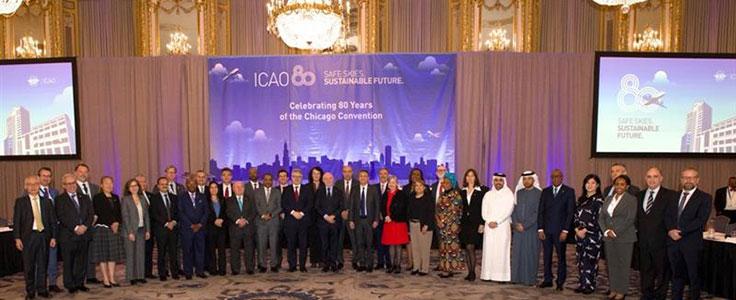 國際民航組織及其成員國隆重紀念《國際民用航空公約》簽署八十周年 國際民航組織及其成員國隆重紀念《國際民用航空公約》簽署八十周年