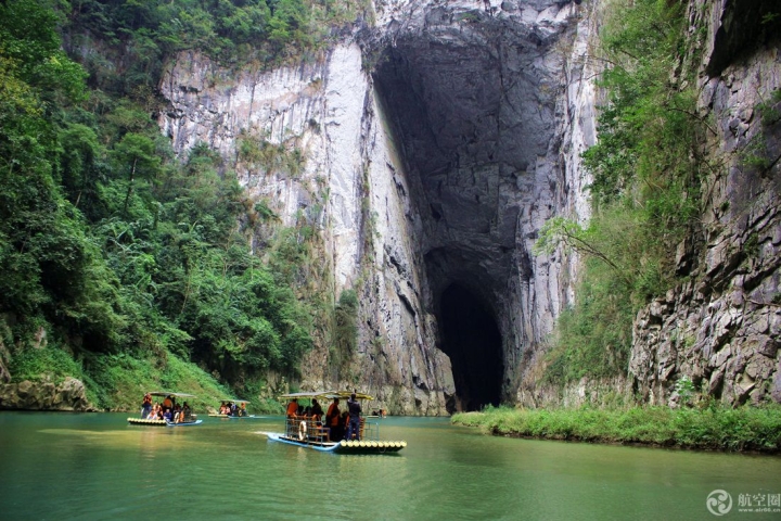 廣西絕景，鬼斧神工天峨川洞
