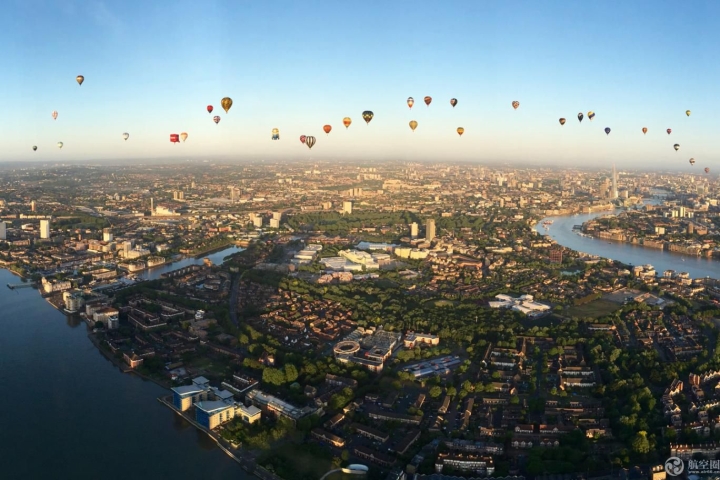 6月19日，英國倫敦舉行一年一度的市長熱氣球比賽，為市長基金募集善款
