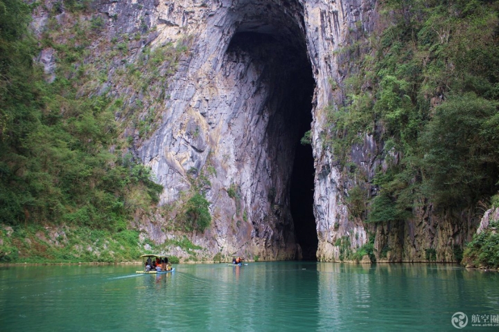 廣西絕景，鬼斧神工天峨川洞